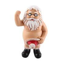 Juokingos Kalėdų Senelio Figūrėlės Kalėdiniai Dervos Amatai Statulėlės Ornamentai Namų Biuro Dekoras