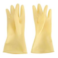 Indų plovimo pirštinės Stipri apsauga Lengvai valomos Daugkartinės buitinio valymo pirštinės 40cm/15.7in beige