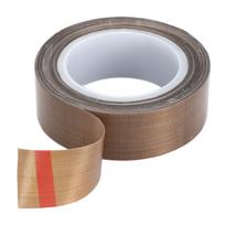 PTFE Stiklo audinio juosta 32,8 pėdos Atsparumas aukštai temperatūrai Izoliacija PTFE juosta vakuuminiam sandarikliui 0.13x19mm/0.01x0.75in