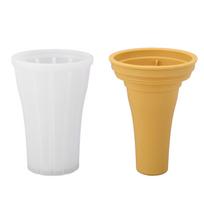 Slushie Maker Cup Quick Frozen 150ml Large Capacity Drink Making with Cover for Summer Yellow L(for 6.5-9kg) oranžinė