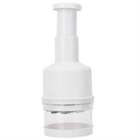 Kitchen Garlic Hand Press Chopper Cutter Vegetable Onions Peeler Tools(White) White