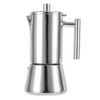 Stovetop Kavos Virimo Aparatas 6 Puodeliai 304 Nerūdijantis Plienas Indukcinis Itališkas Kavos Puodas Namų Vakarėliui L(for 6.5-9kg)