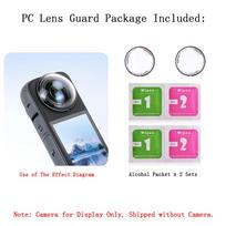 Lens Guards For Insta 360 X4 Plastics/Tempering Glass Case Lens Protector Cover for Insta360 X4 Accessorie Lens Guards