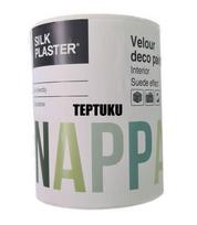 Dekoratyviniai dažai Nappa, efektas zamša, teptuku matinis 0,9L
