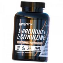 Argininas ir Citrulinas, L-Argininas + L-Citrulinas, Vansiton 120 tab. (27173019) 120tab