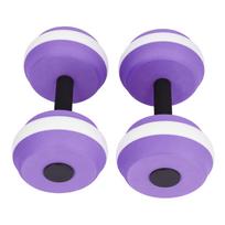2PCS Water Dumbbells EVA Floating Dumbbell Fitness Barbells Equipment for Water Aerobic Exercise