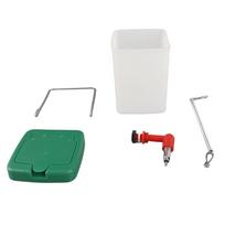 Vištų spenelių girdykla, pakabinama, nepralaidi, didelės talpos, vištų spenelių girdytuvas ūkiui, 600 ml L(for 6.5-9kg)