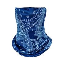 Elastinė ledo šilko bandana galvai, veidui, kaklui, su ausų kilpomis, kvėpuojanti veido uždanga, skara, dviračių balaklava, vyrams, moterims