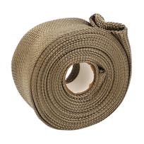 Žarnos karščio apsaugos mova 9,8 pėd. Bazalto pluošto ugniai atspari išmetimo vamzdžio karščiui atspari izoliacinė apvyniojimo juosta