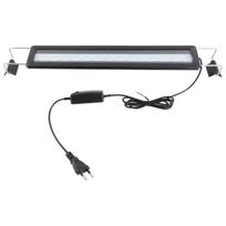 LED Akvariumo Šviestuvas 4 Eilės Karoliukų 3 Spalvų Režimai Atsparus Aptaškymui Šilumos Išsklaidymas Išplečiamas Laikiklis