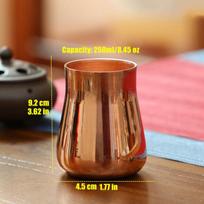 Rankų darbo gryno vario alaus pieno puodelis kūrybingas vintažinis sustorintas Maskvos vandens 350 ml pusryčių puodelis Maskvos gėrimų indai stalo indai 301-400ml