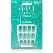 OPI Make ‘Em Jelly! XPRESS/ON Priklijuojami nagai All Teal, All Shade 30 vnt.