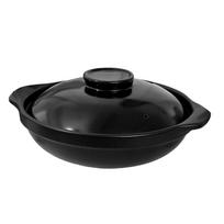 Daugiafunkcis puodas su dangčiu Sizzling Hot Pot Bibimbap ir sriubai Didelė plati anga Šiluma