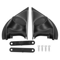 2pcs Door Pillar Tweeter Cover Trim Car Adaptations Replacement for HRV Vezel XRV CRV 20132018