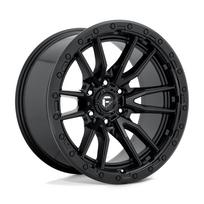 Ratlankis FUEL D679 Rebel R20x10 5x150 ET -18 CB 110 (Matte Black) (1133 kg)