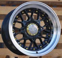 Ratlankis HAXER HX025 R17x8 10x112 ET 30 CB 74.1 (Black Polished Lip)