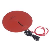 Circular Silicone Heating Pad Soft Flexible Abrasion Resistance Round Heater Pad for 3D Printer