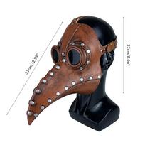 Helovino Snapo Veido Kaukė Lateksinė Steampunk Veido Kaukė Helovino Vakarėliui Cosplay Kostiumas Persirengimui