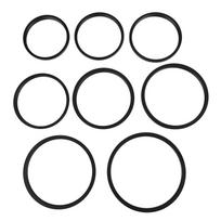8 vnt. Metaliniai perėjimo žiedai Universalus objektyvo filtro adapterių rinkinys 49‑52‑55‑58‑62‑67‑72‑77‑82mm