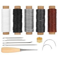 Odos apdirbimo įrankių rinkinys Praktinis rankinio siuvimo, dygsniavimo, perforavimo, drožybos darbas Balno DIY rinkinys