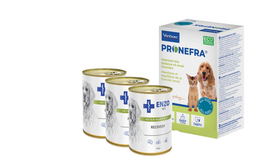 Virbac Pronefra 180ml + ENZO VET Atkūrimo dieta šunims 3x400g