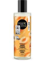 ORGANIC SHOP Veido tonikas sausai odai Abrikosas, 150 ml
