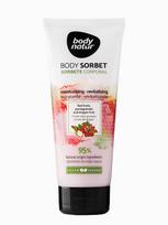 BODY NATUR Šerbetas kūnui su raudonais vaisiais, granatais ir drakono vaisiais, 200 ml