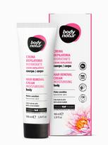 BODY NATUR Drėkinamasis depiliacinis kremas jautriai odai su lotuso žiedų ekstraktu, 100 ml