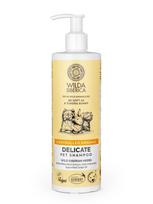 WILDA SIBERICA Šampūnas jauniems gyvūnams ir jautriai odai Delicate (šunims ir katėms), 400 ml