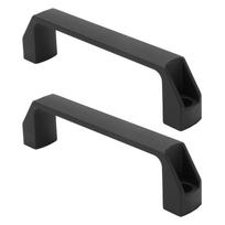 2Pcs Door Handle Pull Bar 180mm Hole Spacing Nylon Accessory Set Kit for Cabinet