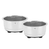 51 mm 2 puodelių portafilterio filtro krepšelis Nerūdijančio plieno kavos filtro krepšelis, skirtas Delonghi kavai L(for 6.5-9kg)