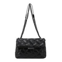 Women's K-G Sewing Fashion Chain Bag Shoulder Bag Crossbody Bag PU Leather Ladies CrossBody Handbag Bag juoda