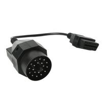OBD II adapterio kabelis, 20 kontaktų su OBD2 jungtimi, apvalus diagnostikos skaitytuvo įrankio kabelis