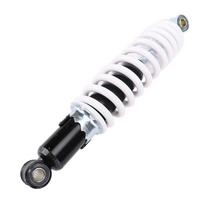 280 mm motociklo amortizatorius 8 mm spyruoklė reguliuojamas slopinimas 220 svarų apkrova mini dviračiui, paspirtukui