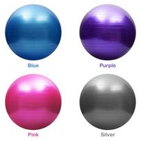 Antiburst Jogos kamuolys Sustorintas Stabilumo Balanso kamuolys Pilates Barre Fizinis pasirengimas Mankštos kamuolys 45cm violetinė