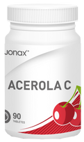 JONAX Acerola C tabletės, 90 vnt.