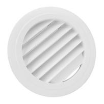 150 mm apvalus ventiliacijos dangtelis ABS sieninis lubinis montavimas pasviręs žaliuzinis grotelių dangtelis HVAC sistemai