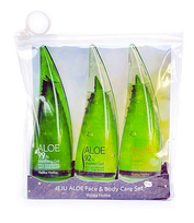 HOLIKA HOLIKA Jeju Aloe Face And Body Care rinkinys, 165 ml