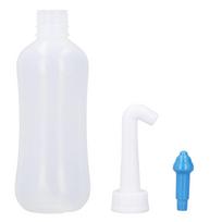 Nosies plovimo valiklis 300 ml Nosies plovimo buteliukas namų ūkiui, suaugusiems, vaikams, mėlynas nosies valiklis
