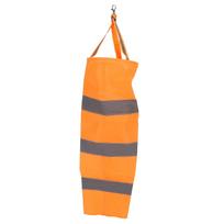 Atspindintis oro sąlygų vėjarokas vėjo krypties indikatorius laukui, oro uostui, ūkiui, sodui, parkams 100cm / 39.4in orange