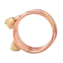 Minkštas lankstus varinis kapiliarinis vamzdelis 2,8 mm G14  šaldymo dalys (1500 mm)