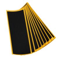 50 vnt. Fingerboard lipnios juostelės Juodos Neslystančios Stipriai lipnios PU putos Fingerboard lipni juosta yellow