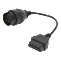 38PIN į OBD2 diagnostikos adapterio kabelis ABS, atsparus dilimui 28 cm ilgio pakeitimas, skirtas Benz