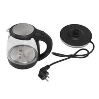 Elektrinis stiklinis virdulys 2000W Didelės galios 1L Didelės talpos Automatinis išjungimas Mėlynos šviesos Vandens virdulys L(for 6.5-9kg)