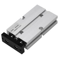 1 vnt. 16 mm skylė Dvigubas strypas Dvigubo veikimo Aliuminio lydinio Pneumatinis oro cilindras (40 mm eiga)