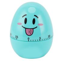 Egg Timer Cute Shape Highly Accurate Loud Sound Mechanical Versatile Cooking Timer Reminder for Blue
