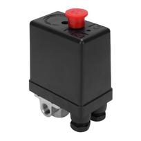 Oro kompresoriaus slėgio jungiklis 90PSI 120PSI 4 prievadai 240V 20A Slėgio reguliavimo jungiklio vožtuvas