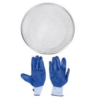 Gardening Sand Soil Compost Sifter Stainless Steel 50kg Bearing Gardening Strainer with Anti Slip