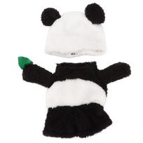 Panda Pet Halloween Costume Soft Exquisite Design Dog Christmas Costume with Cap for Small and M(for 4-6.5kg)