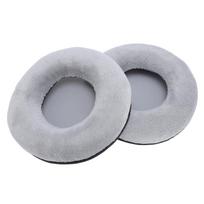 4 vnt. 110 mm ausinių pagalvėlės, minkštos, patogios, pakaitinės ausų pagalvėlės HD668B HD669 HD681, pilkos pilka spalva